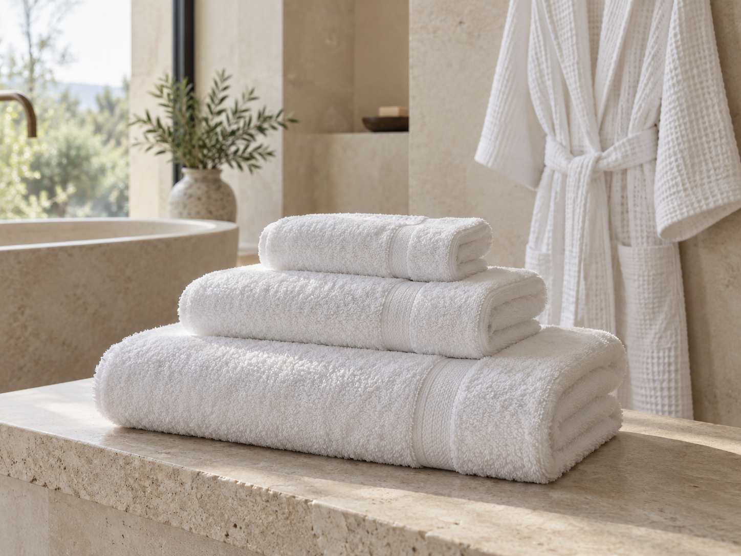 Towels & bathrobes — illustrative image